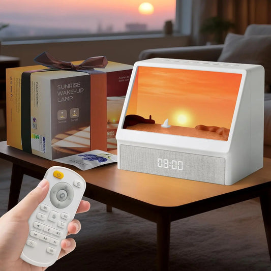 Sunrise Alarm Clock with White Noise Player